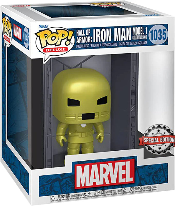 Pop Deluxe! Marvel: Hoa- Iron Man Mdl1