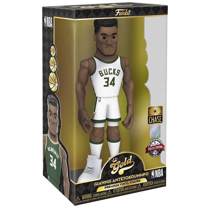 Gold 12" Nba: Bucks- Giannis W/Chase