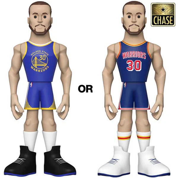 Gold 12" Nba: Warriors- Stephen Curry W/Chase