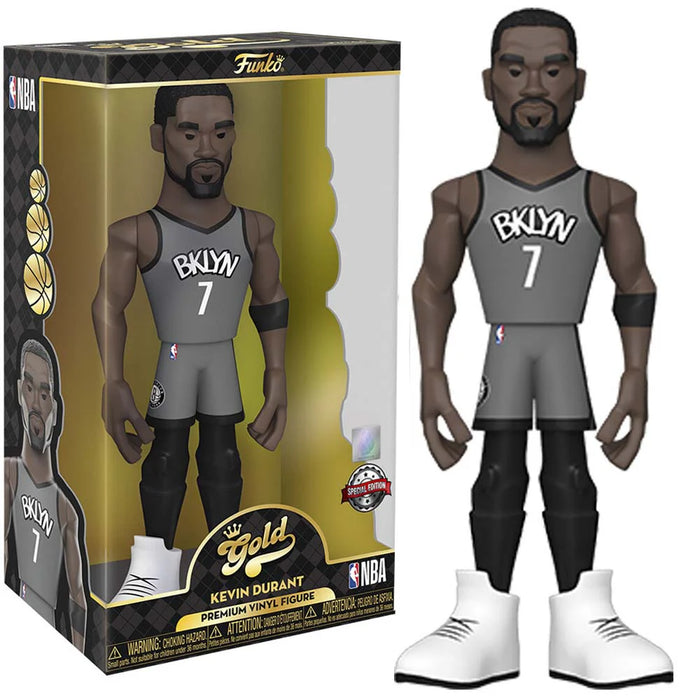 Gold 12" Nba: Nets- Kevin Durant (Ce'21) W/Chase