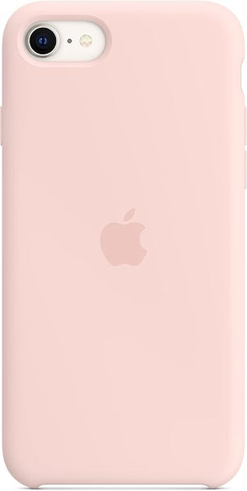 Apple Silicone Case (for iPhone SE) - Chalk Pink