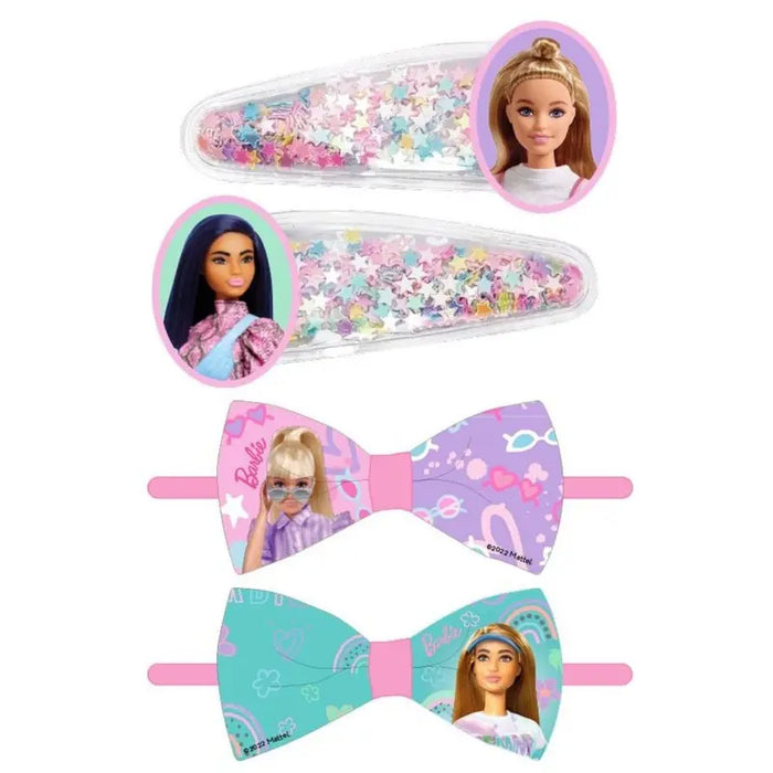 Barbie Bow, Hair Clips (Set of 4)