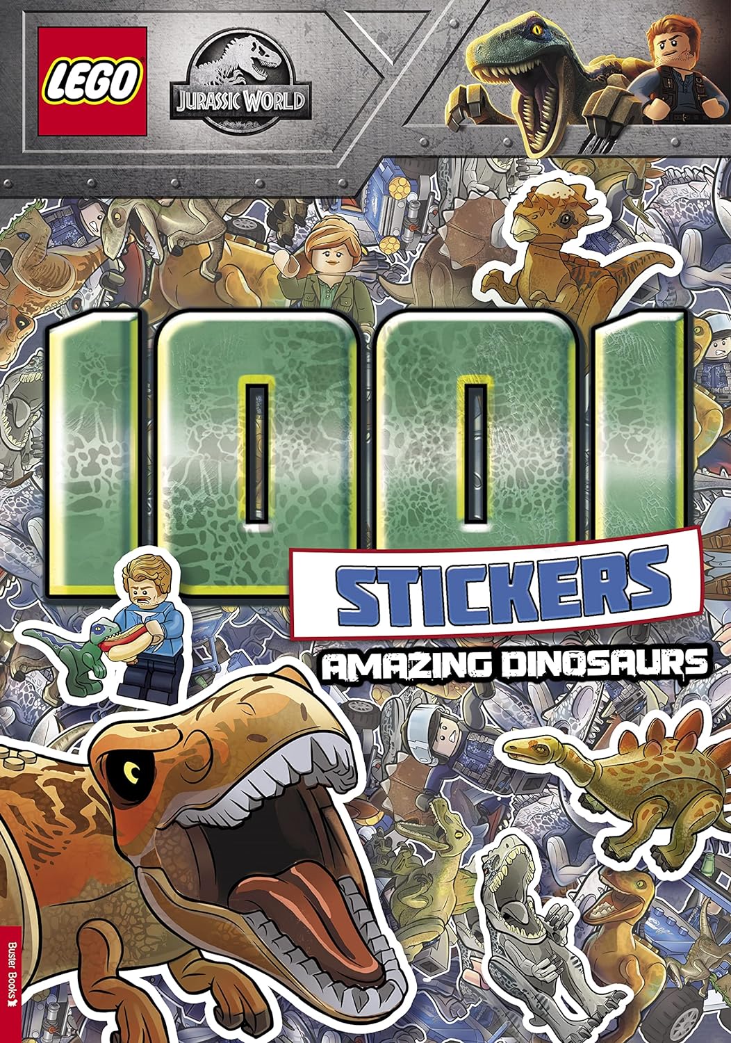 LEGO® Jurassic World: 1001 Stickers: Amazing Dinosaurs