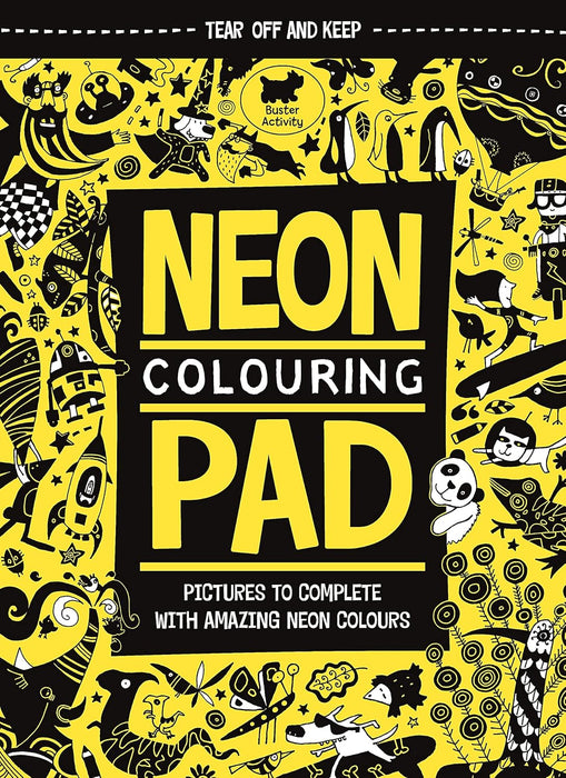 Neon Colouring Pad