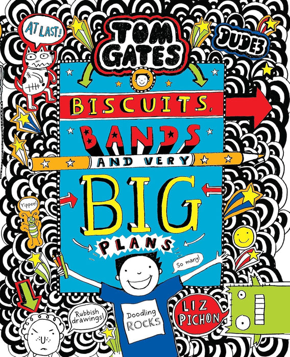 Tom Gates Biscuits Bands And Very Big Plans