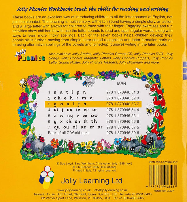 Jolly Phonics Workbook