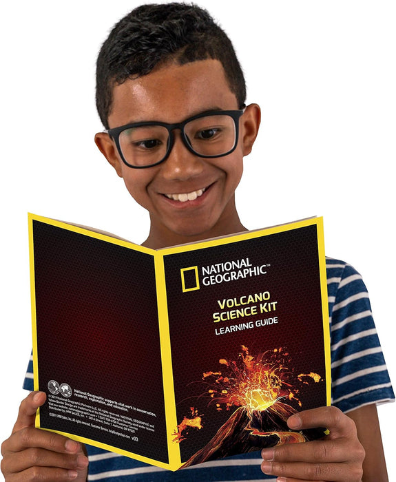 National Geographic Volcano Science Kit - Kids Can Build and Erupt a Volcano, STEM Science & Educational Toys Make Great Kids Activities