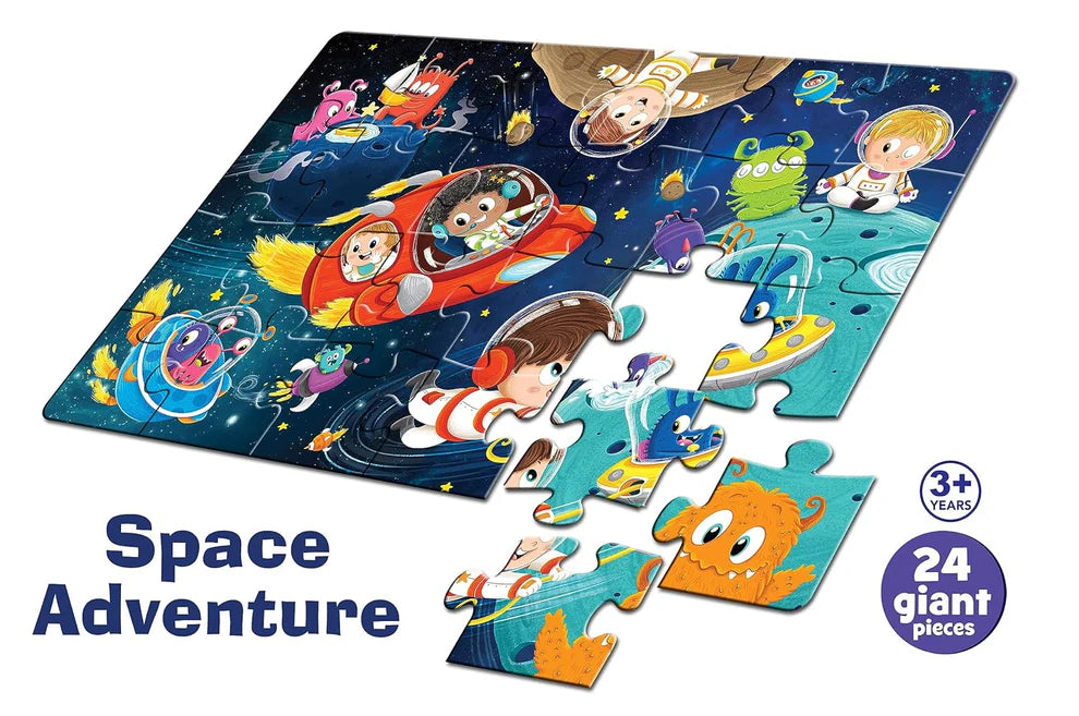 Frank Puzzle: Space Adventure (24 pieces)