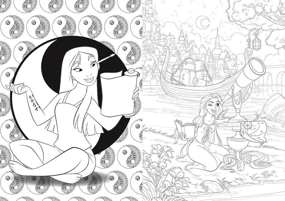 Disney: Princess Colouring