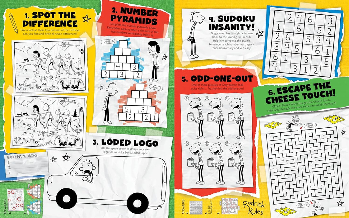 Diary of a Wimpy Kid Mega 3D Posters