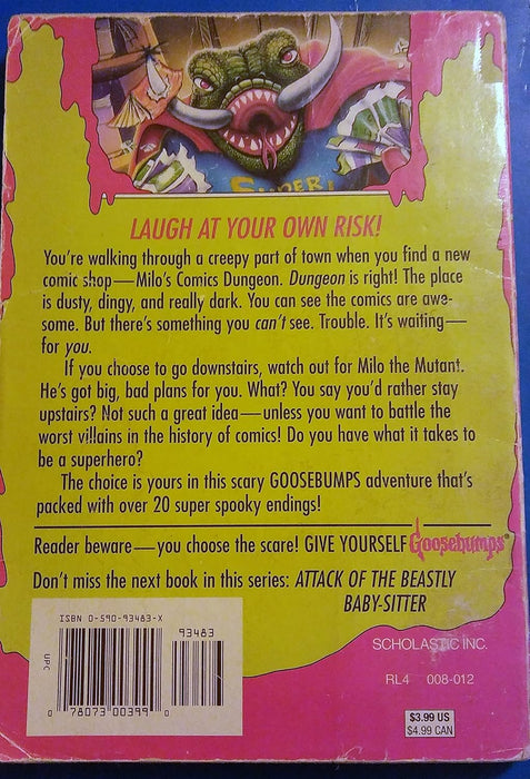 Goose Bumps - Little Comic Shop Of Horrors 17