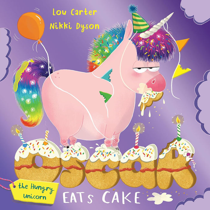 The Hungry Unicorn Eats Cake