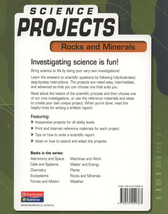 Science Projects - Rocks and Minerals