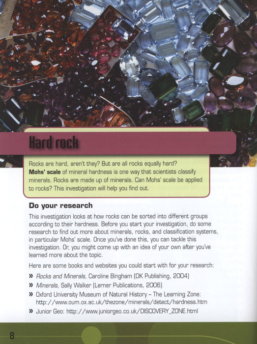 Science Projects - Rocks and Minerals