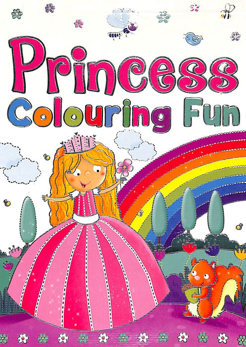 PRINCESS COLOURING FUN