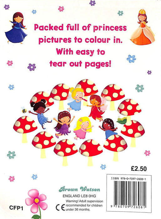 PRINCESS COLOURING FUN