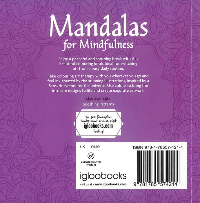 Mandalas for mindfulness : Stunning colouring to help you relax and unwind