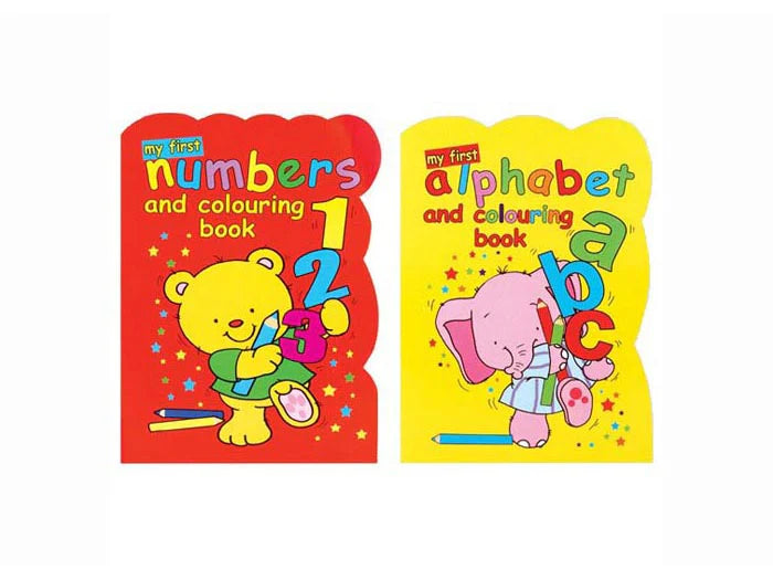 My First Colouring Book (Alphabet & Numbers)