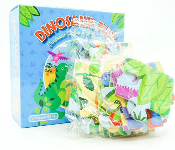 Dinosaur Fun: Dinosaur Jigsaw and Storybook