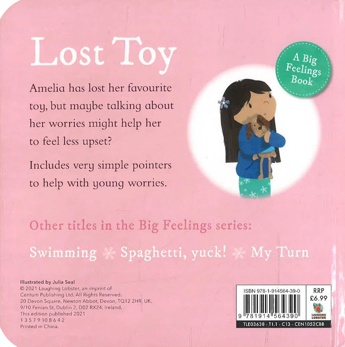Lost Toy : A Big Feelings Book (A mindful story about feeling anxious)