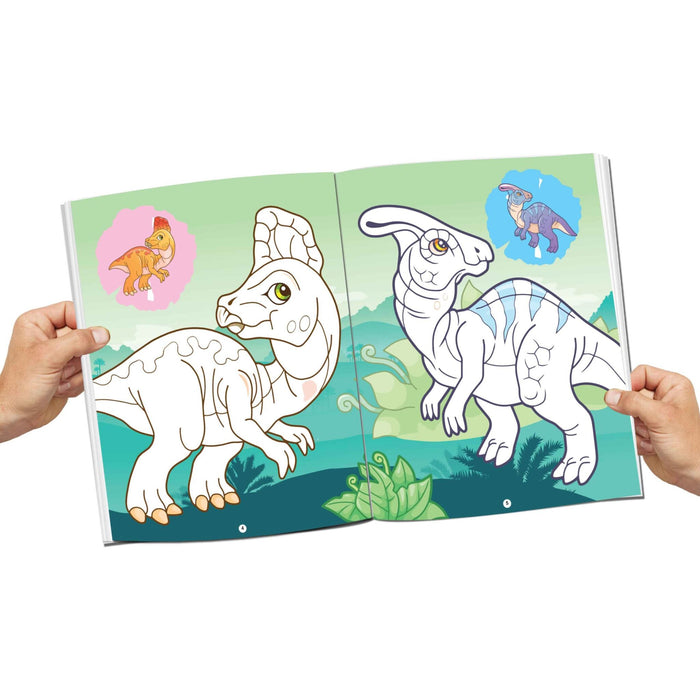 Dinosaurs Copy Colour Book