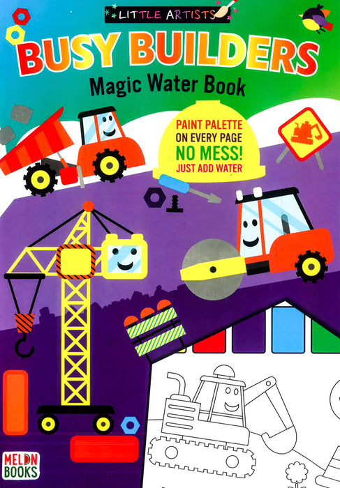 Busy Builders - Magic Water Book