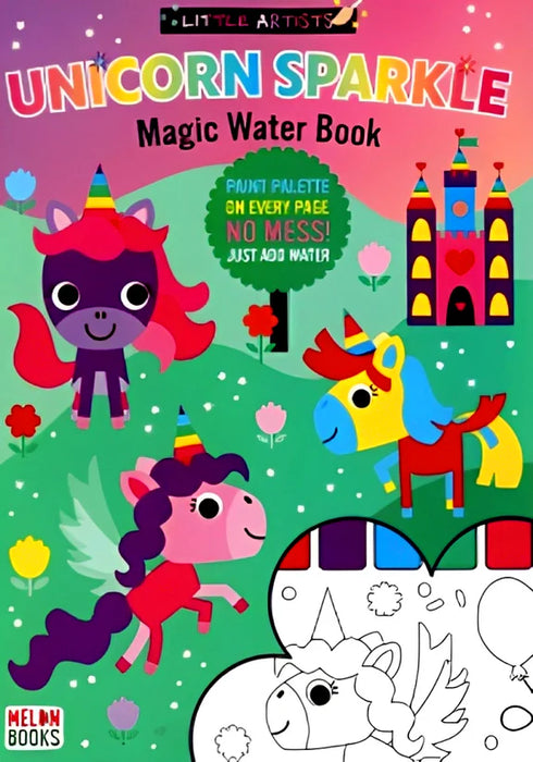Unicorn Sparkle - Magic Water Book