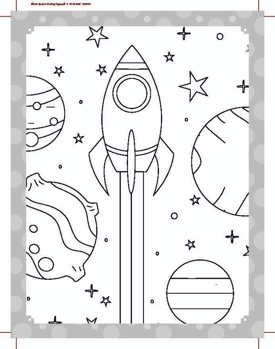 My Ultimate Space Colouring Fun