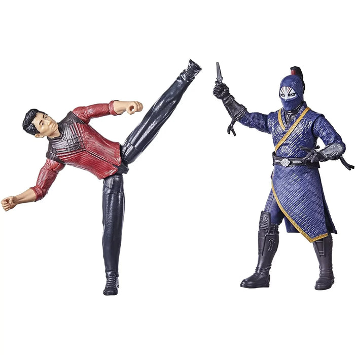 Hasbro Marvel Shang-Chi And The Legend Of Ten Rings Action Figure Toys, Shang-Chi Vs Death Dealer Battle Pack For Children F0940