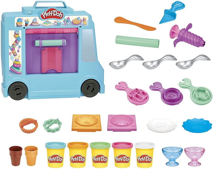 Play-Doh Ice Cream Truck Playset F1390