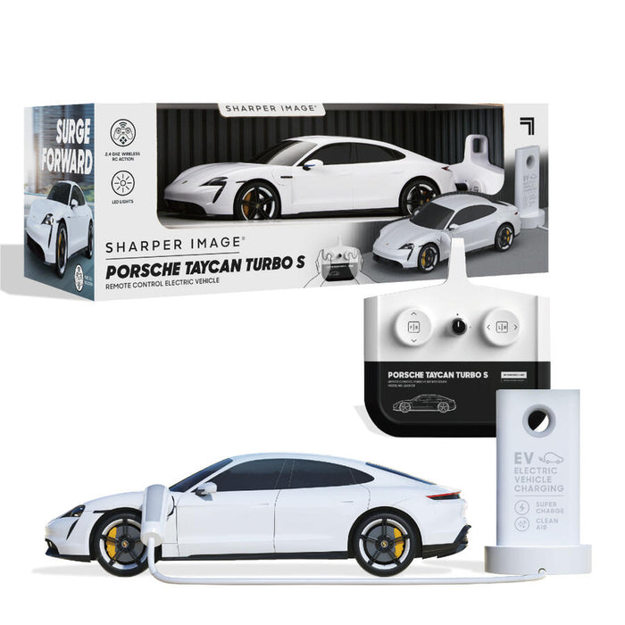 Sharper Image Toy Rc Porsche Taycan Turbo S 1:20