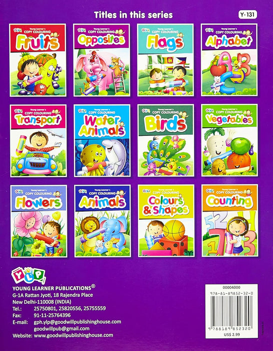 Copy Colouring -Alphabet