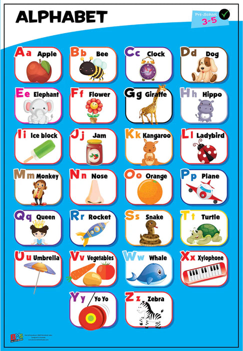 My Wall Chart Pack - Preschool