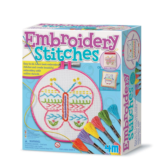 4M Creative Crafts-Embroidery Stitches