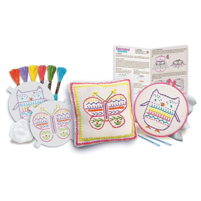 4M Creative Crafts-Embroidery Stitches