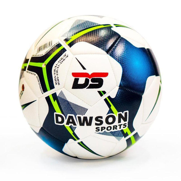 Dawson Sports Kid’s Striker Football Size 4 – White/Blue