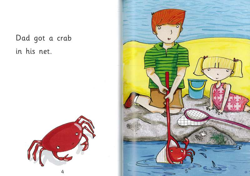 Start Reading - Fun at the Beach: Dad's Net