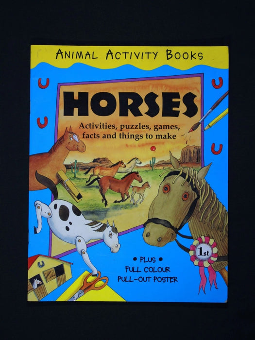 Animal activity book - Horses