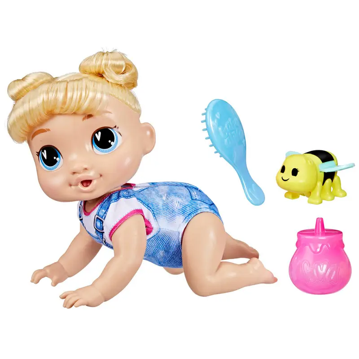 Hasbro Baby Alive Crawl N Play Blonde Harper