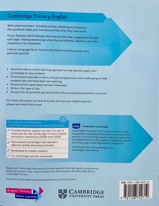 Cambridge Primary English - Workbook 1
