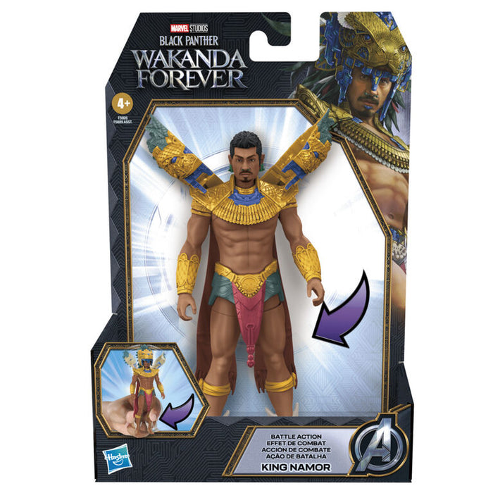 Hasbro Marvel Studios: Black Panther King Namor 6-Inch Action Figure