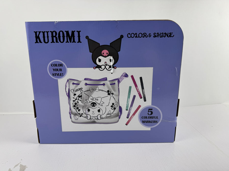 Kuromi Shoulder bag Style & Shine, With / 5pcs washable markers