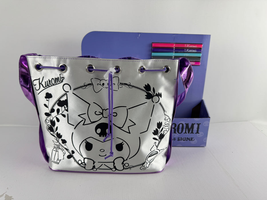 Kuromi Shoulder bag Style & Shine, With / 5pcs washable markers