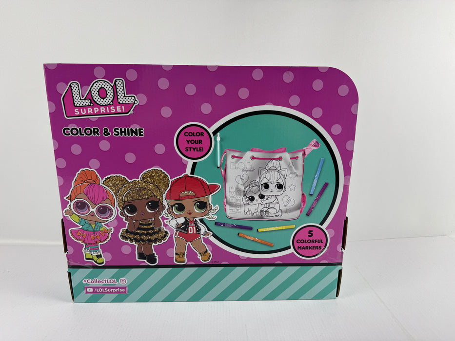 LOL Surprise! Shoulder bag Style & Shine, With / 5pcs washable markers