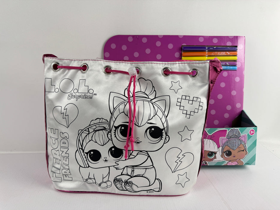 LOL Surprise! Shoulder bag Style & Shine, With / 5pcs washable markers