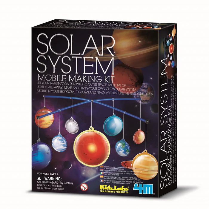 4M Kidz Labs / Glow Solar System Mobile Making Kit