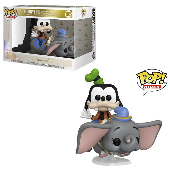 Pop Ride Supdlx: Wdw50- Dumbo W/Goofy
