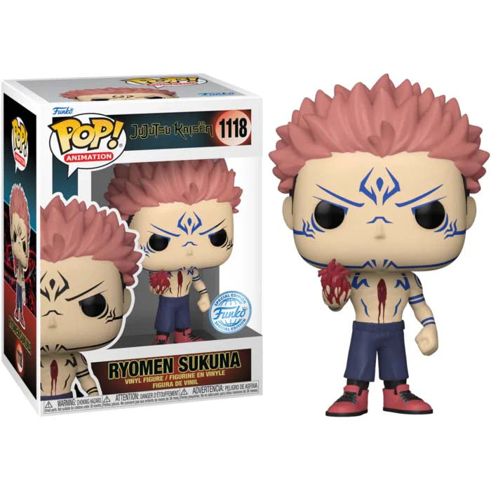 Pop! Animation: Jujutsu Kaisen - Sukuna with Heart w/chase