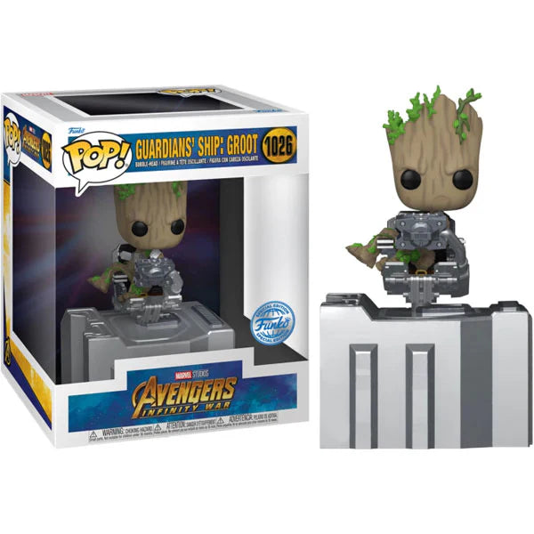 Pop Deluxe! Marvel: Guardian Of The Galaxy Ship - Groot