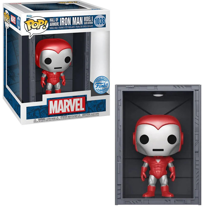 Pop Deluxe! Marvel: Hall Of Armor - Iron Man Silver Centurion